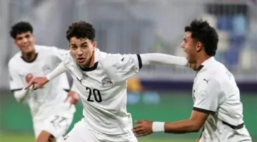 منتخب مصر للشباب يتقدم أمام تنزانيا بأقدام أحمد شرف بأمم أفريقيا (فيديو)