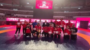 منتخب مصر للمصارعة الرومانية تحت 20 سنة يحصد كأس البطولة الإفريقية