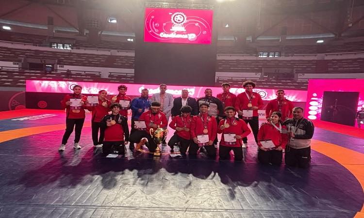 منتخب مصر للمصارعة الرومانية تحت 20 سنة يحصد كأس البطولة الإفريقية منتخب مصر للمصارعة الرومانية تحت 20 سنة يحصد كأس البطولة الإفريقية