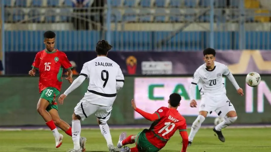 منتخب مصر يودع بطولة أمم أفريقيا تحت 20 عامًا بعد خسارته أمام المغرب في نصف النهائي منتخب مصر يودع بطولة أمم أفريقيا تحت 20 عامًا بعد خسارته أمام المغرب في نصف النهائي