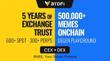 منصة BYDFi مع المحركات المزدوجة CEX+DEX تقود الاتجاه الجديد في صناعة البورصات