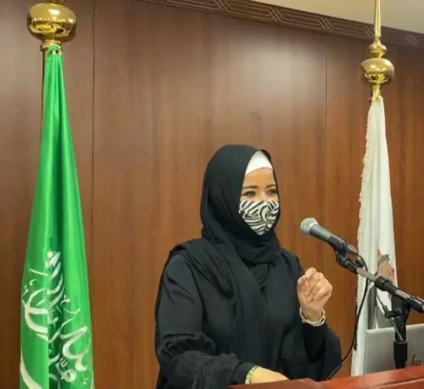 منى الغامدي استشارية إعلامية في وكالة الشؤون النسائية بالمسجد النبوي