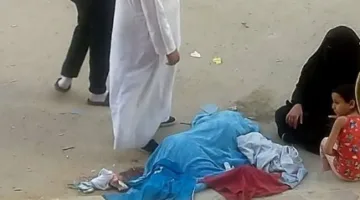 مواطن يلقى زوجته من الطابق الخامس بمدينة العبور الجديدة (صور)