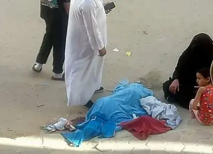 مواطن يلقى زوجته من الطابق الخامس بمدينة العبور الجديدة (صور) مواطن يلقى زوجته من الطابق الخامس بمدينة العبور الجديدة (صور)