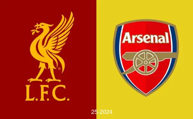 موعد مباراة ليفربول وأرسنال في الدوري الإنجليزي 2024-25 والقناة الناقلة موعد مباراة ليفربول وأرسنال في الدوري الإنجليزي 2024-25 والقناة الناقلة
