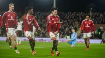 تشكيلة مانشستر يونايتد لمواجهة أستون فيلا في الجولة 38 من الدوري الإنجليزي