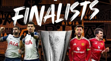 موعد نهائي الدوري الأوروبي 2025 بين مانشستر يونايتد وتوتنهام