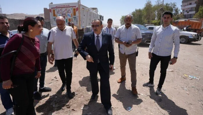 مياه أسيوط تستبدل خط طرد الصرف الصحي المتكرر الأعطال بمحطة البركة مياه أسيوط تستبدل خط طرد الصرف الصحي المتكرر الأعطال بمحطة البركة