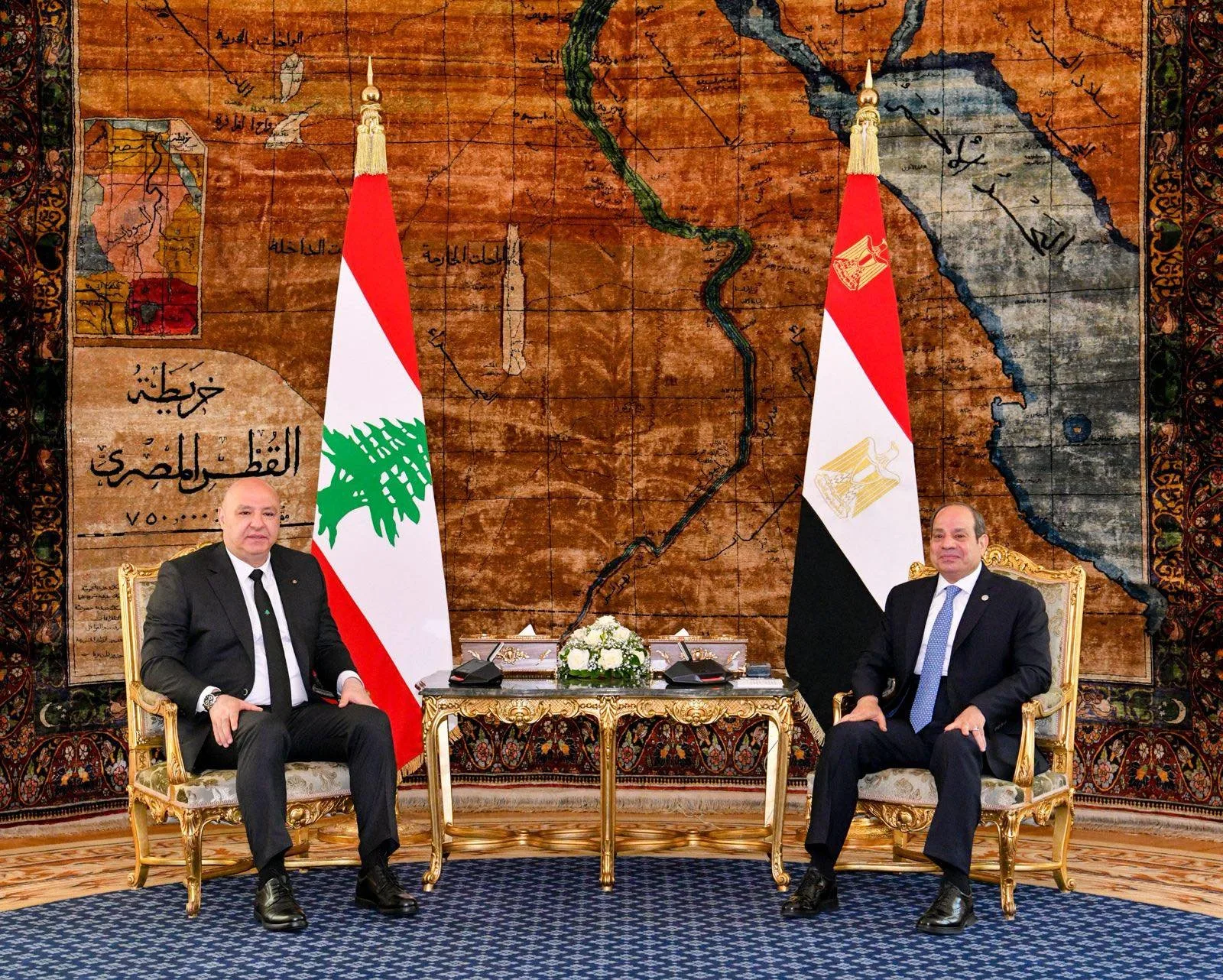 نائب برلماني: اجتماع الرئيس السيسي مع نظيره اللبناني يُظهر موقف مصر الثابت والمشرف من القضايا العربية. نائب برلماني: اجتماع الرئيس السيسي مع نظيره اللبناني يُظهر موقف مصر الثابت والمشرف من القضايا العربية.