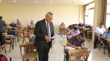نائب رئيس جامعة الأزهر يتفقد امتحانات الدراسات العليا لقطاع كليات الطب