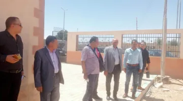 نائب رئيس هيئة قصور الثقافة يتفقد قصر ثقافة نِخِل بشمال سيناء