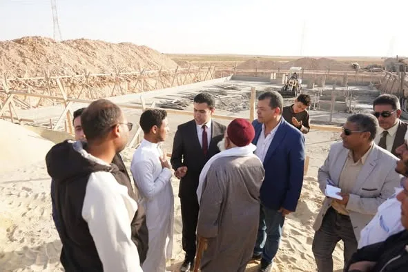 نائب محافظ مطروح يتفقد مشروعات خدمية وتنموية بالضبعة نائب محافظ مطروح يتفقد مشروعات خدمية وتنموية بالضبعة
