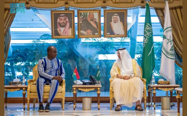 نائب وزير الداخلية المعني يلتقي وزير الأمن في جمهورية بوركينا فاسو. نائب وزير الداخلية المعني يلتقي وزير الأمن في جمهورية بوركينا فاسو.
