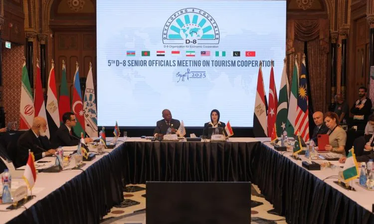 نائب وزير السياحة تترأس الاجتماع الخامس لكبار المسؤولين بمنظمة "الثمانية" نائب وزير السياحة تترأس الاجتماع الخامس لكبار المسؤولين بمنظمة "الثمانية"