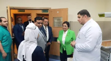 نائب وزير الصحة يتفقد عددا من المنشآت الطبية بمحافظة أسوان