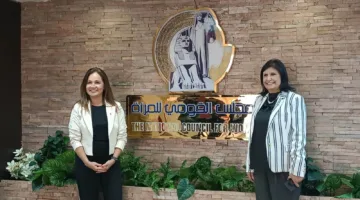 نائبة "القومي للمرأة" تجتمع بوفد جمهورية تشيلي بمقر المجلس