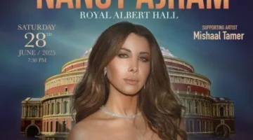 نانسي عجرم تستعد لإحياء حفل غنائي ساهر في لندن