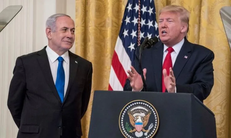 نتنياهو: ترامب لا ينوي الاعتراف بفلسطين كدولة.
