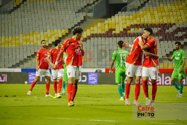 نتيجة مباراة الأهلي والمصري في الدوري الممتاز.. الأحمر يفوز برباعية ويتصدر ترتيب الجدول مؤقتًا نتيجة مباراة الأهلي والمصري في الدوري الممتاز.. الأحمر يفوز برباعية ويتصدر ترتيب الجدول مؤقتًا