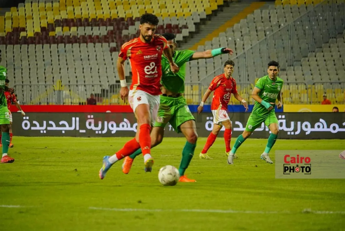 نتيجة مباراة الأهلي والمصري في الدوري الممتاز.. تقدم الأحمر بريمونتادا بالشوط الأول نتيجة مباراة الأهلي والمصري في الدوري الممتاز.. تقدم الأحمر بريمونتادا بالشوط الأول