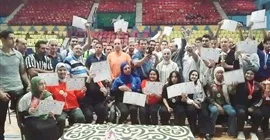 نجاح بارز لبطولة الجمهورية واختبارات منتخب مصارعة الذراعين