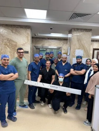 نجاح عملية زراعة صمام أورطي لمريضة في السبعينيات بمستشفى مبرة مصر القديمة نجاح عملية زراعة صمام أورطي لمريضة في السبعينيات بمستشفى مبرة مصر القديمة