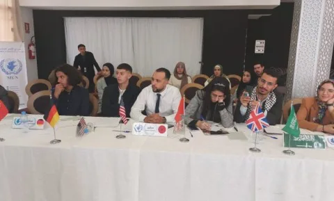 “نسخة غزة”.. دورة استثنائية لمؤتمر نموذج الأمم المتحدة بتطوان تعيد توجيه البوصلة نحو العدالة والسلام “نسخة غزة”.. دورة استثنائية لمؤتمر نموذج الأمم المتحدة بتطوان تعيد توجيه البوصلة نحو العدالة والسلام