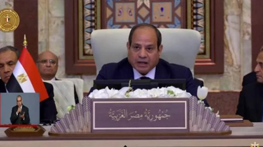 نص كلمة الرئيس السيسي في افتتاح القمة العربية في العراق