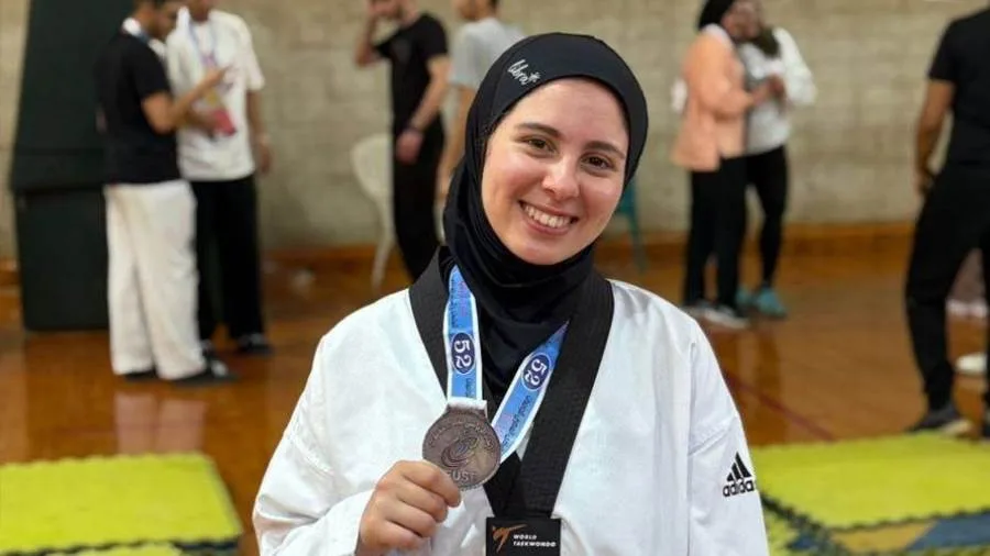 هنا الملاح تقود "الألمانية" لمنصات التتويج ببطولة الجامعات للتايكوندو هنا الملاح تقود "الألمانية" لمنصات التتويج ببطولة الجامعات للتايكوندو