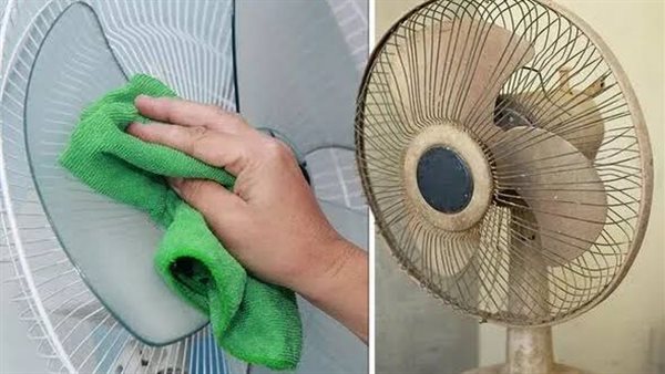 هواء نقي بأقل مجهود.. خطوات تنظيف المروحة بدون فكها هواء نقي بأقل مجهود.. خطوات تنظيف المروحة بدون فكها