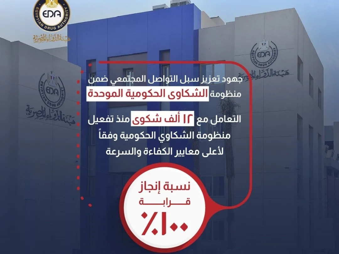 هيئة الدواء: معالجة 12 ألف استفسار وبلاغ منذ بدء نظام الشكاوى الحكومية