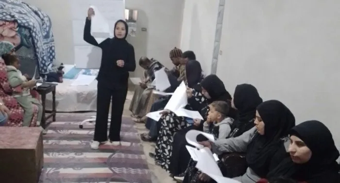ورش عمل مبادرة "حلها في تدويرها" تواصل فعالياتها فى أسيوط ورش عمل مبادرة "حلها في تدويرها" تواصل فعالياتها فى أسيوط