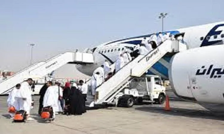 وزارة الطيران المدني المصرية تُنهي عمليات النقل الجوي للحجاج إلى السعودية وزارة الطيران المدني المصرية تُنهي عمليات النقل الجوي للحجاج إلى السعودية