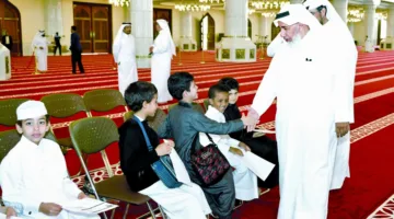 وزير الأوقاف يتفقد اختبارات المسابقة المدرسية القرآنية