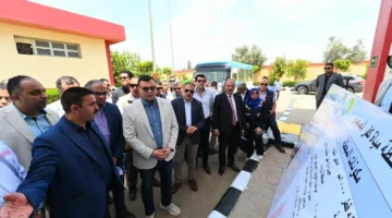وزير الإسكان ومحافظ الشرقية يستكملان جولتهما بزيارة محطة معالجة مياه الشرب في “كفر الصعيدي بمدينة منيا القمح”