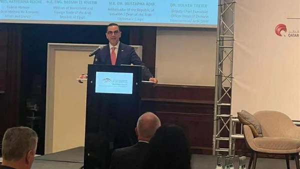 وزير الاستثمار يشارك في افتتاح المنتدى الاقتصادي العربي الألماني وزير الاستثمار يشارك في افتتاح المنتدى الاقتصادي العربي الألماني