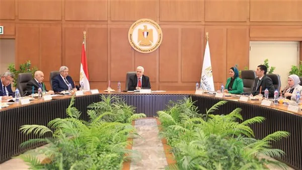 وزير التعليم العالي يترأس الاجتماع الأول لمجلس التخطيط بأكاديمية البحث العلمي وزير التعليم العالي يترأس الاجتماع الأول لمجلس التخطيط بأكاديمية البحث العلمي