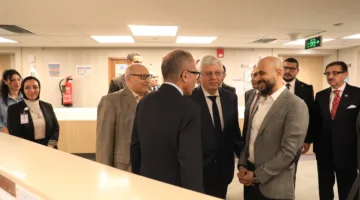وزير التعليم العالي يزور مستشفى سعاد كفافي الجامعي ويثني على الخدمات المقدمة للمرضى (صور)