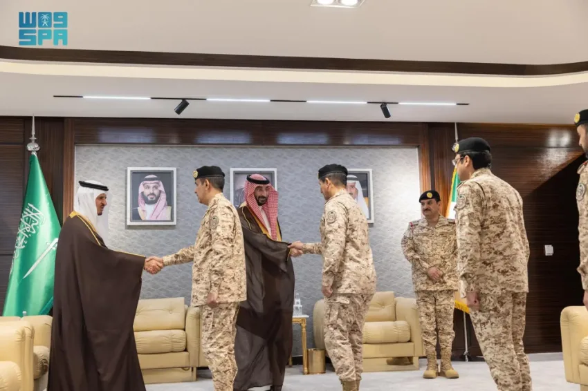 وزير الحرس الوطني يرحب بنائب وزير الحرس الوطني بمناسبة تعيينه الجديد وزير الحرس الوطني يرحب بنائب وزير الحرس الوطني بمناسبة تعيينه الجديد