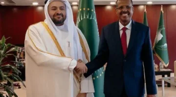 وزير الخارجية القطري يبعث رسالة خطية إلى رئيس مفوضية الاتحاد الإفريقي