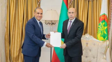 وزير الخارجية ينقل رسالة من الرئيس السيسي إلى وزير خارجية موريتانيا