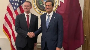 وزير الدولة لشؤون التجارة الخارجية يستعرض مع مسؤولين أمريكيين تعزيز التعاون التجاري والاستثماري