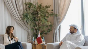 وزير الدولة للخارجية يلتقي بنائبة المبعوث الأمريكي الخاص لمنطقة الشرق الأوسط
