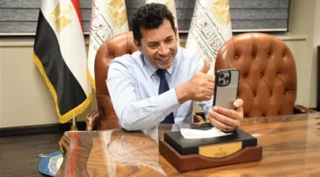 وزير الرياضة يبارك لمنتخب الشباب على انتصاره أمام غانا وتأهله إلى المونديال.
