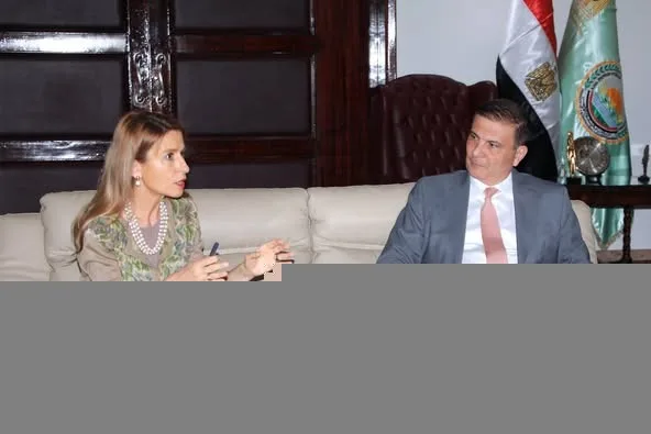 وزير الزراعة يبحث مع مديرة مكتب اليونسكو وممثل الفاو التعاون المشترك وزير الزراعة يبحث مع مديرة مكتب اليونسكو وممثل الفاو التعاون المشترك