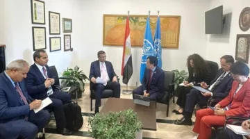 وزير الزراعة يجتمع بالمدير العام لمنظمة “الفاو” لمناقشة سبل تعزيز التعاون المشترك