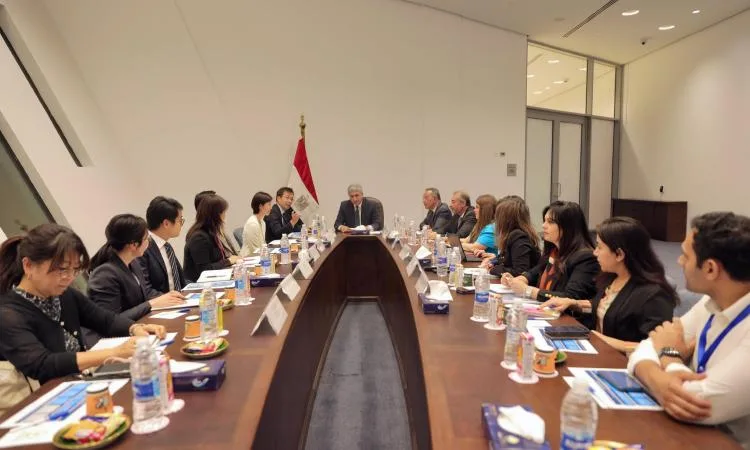 وزير السياحة يناقش مع جايكا تعزيز مكانة المتحف المصري الكبير كمركز بحثي إقليمي وزير السياحة يناقش مع جايكا تعزيز مكانة المتحف المصري الكبير كمركز بحثي إقليمي