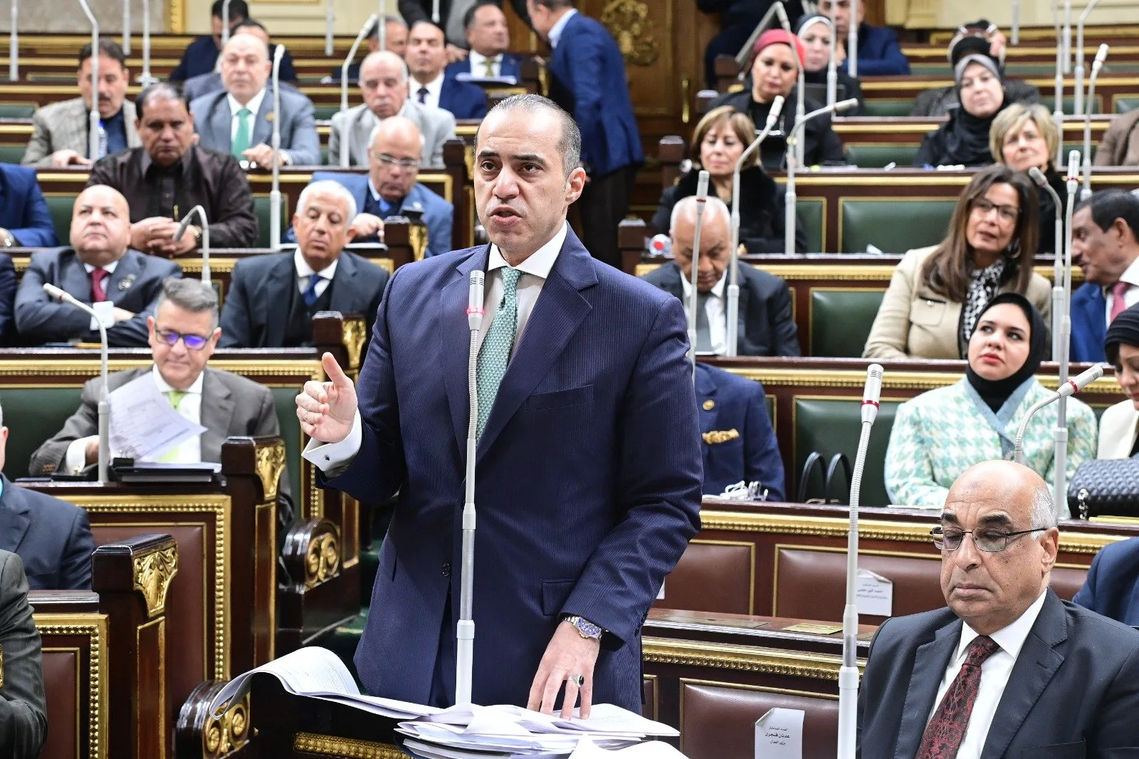 وزير الشؤون البرلمانية: لا يوجد نظام انتخابي مثالي أو مثالي.