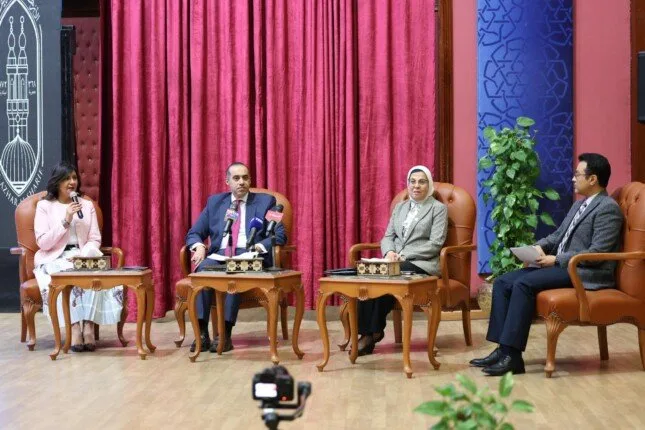 وزير الشؤون النيابية في منتدى مرصد الأزهر: «حياة كريمة» أبرزت شغف الشباب بأعمال الخير وزير الشؤون النيابية في منتدى مرصد الأزهر: «حياة كريمة» أبرزت شغف الشباب بأعمال الخير