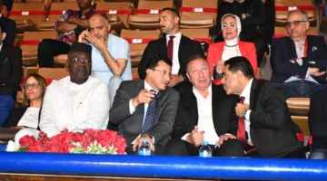 وزير الشباب والرياضة يشارك في افتتاح بطولة كأس الكؤوس الإفريقية لكرة اليد
